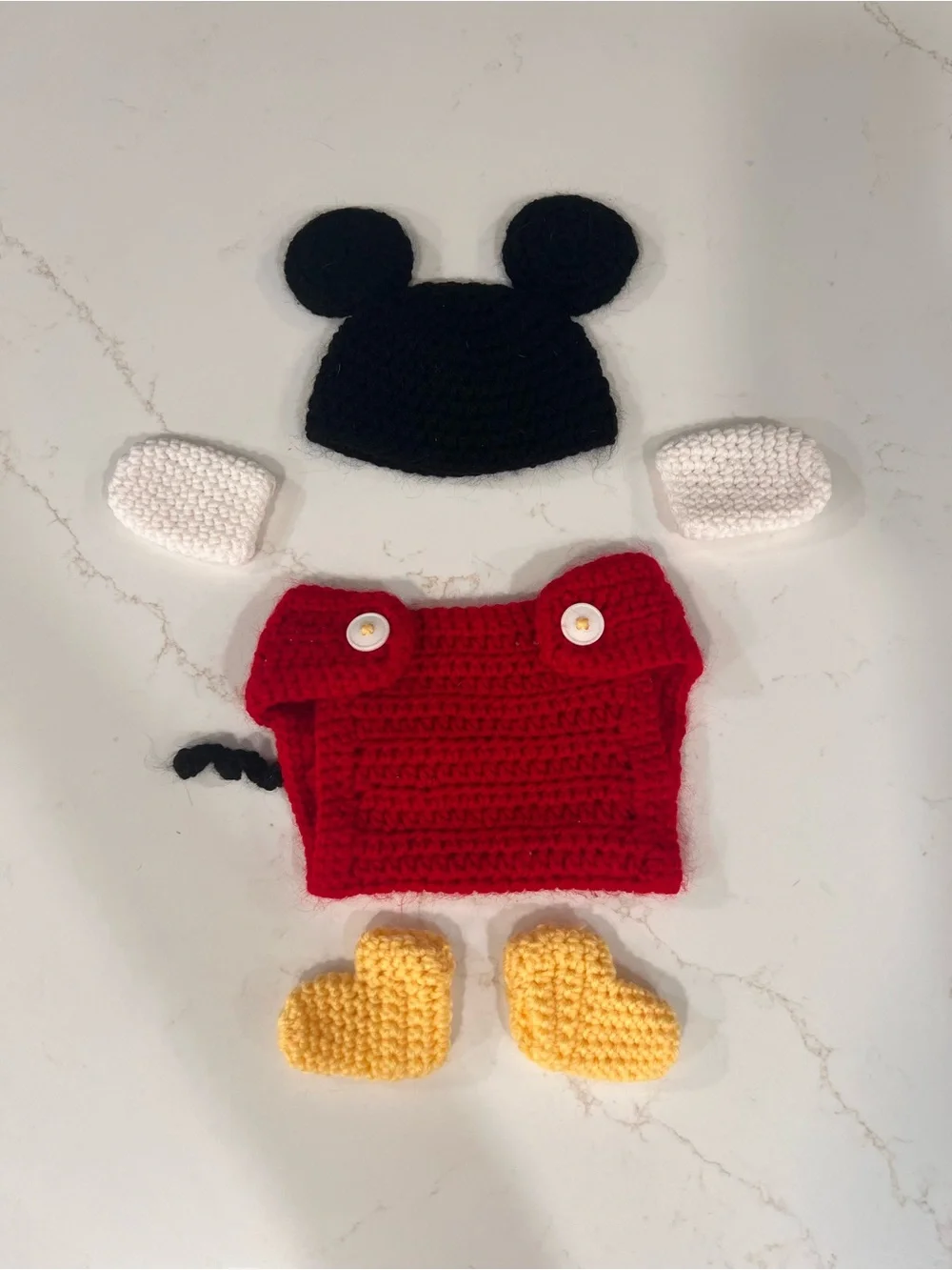 Mickey Mouse Handmade Kids Crochet Set